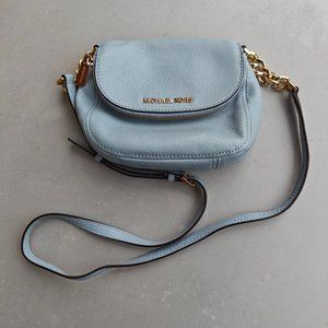 Michael Kors Crossbody bag leather Light Blue